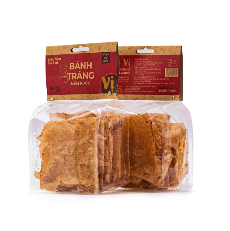 Bánh Tráng Nướng Mắm Ruốc