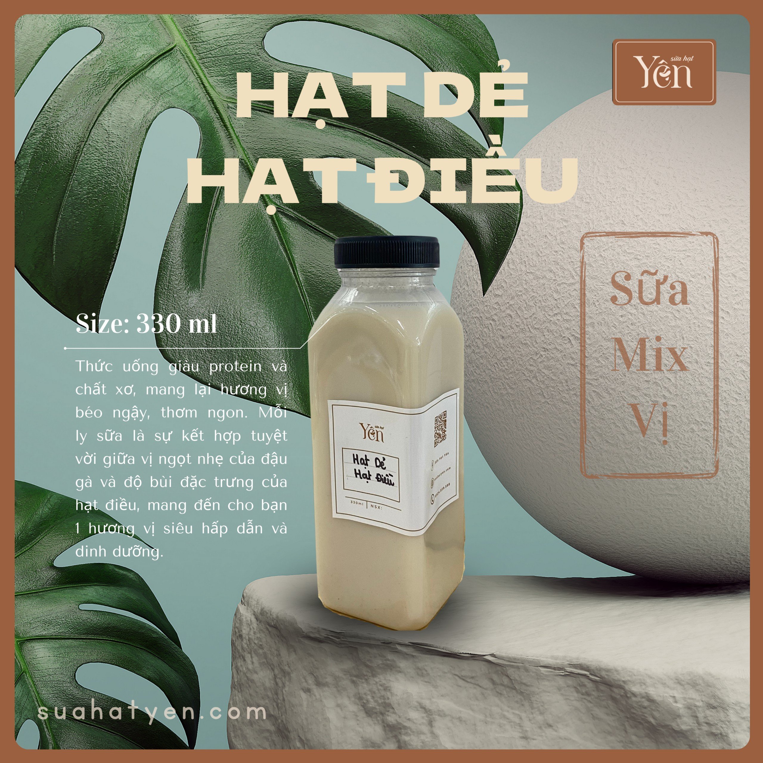 Sữa Hạt Dẻ - Hạt Điều