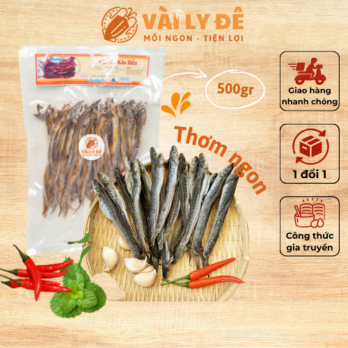 Khô cá kèo Cà Màu hương vị đậm đà, thơm ngon nức mũi 800gram