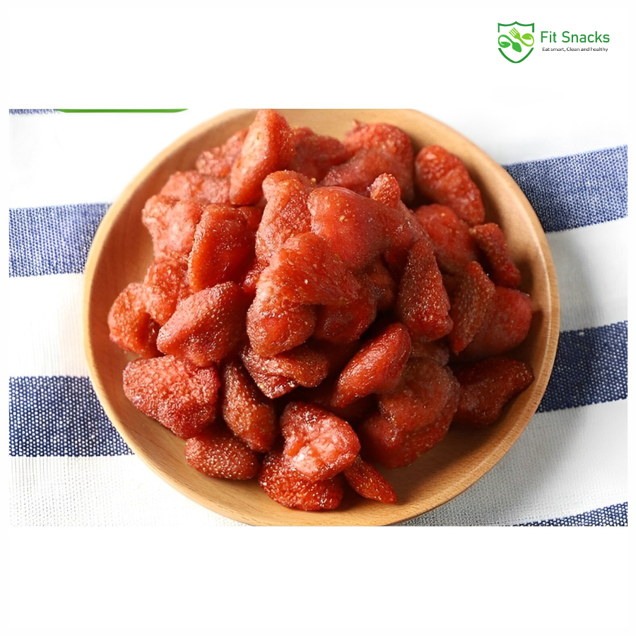 Dâu tây sấy dẻo - 50g | Fit Snacks