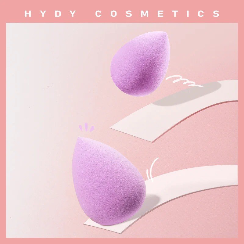 Bông Phấn Nền Giọt Nước