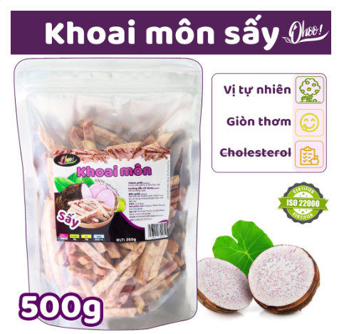 Khoai Môn Sấy Giòn Hàng Xuất Khẩu – Trái Cây Sấy OHOO!