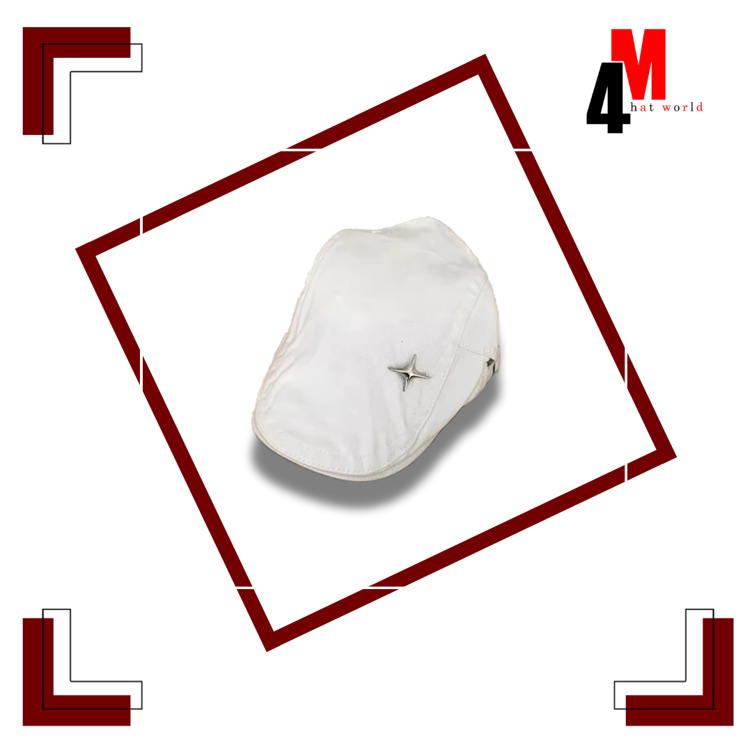 4M Mũ Newsboy Phong Cách Y2K Cá Tính