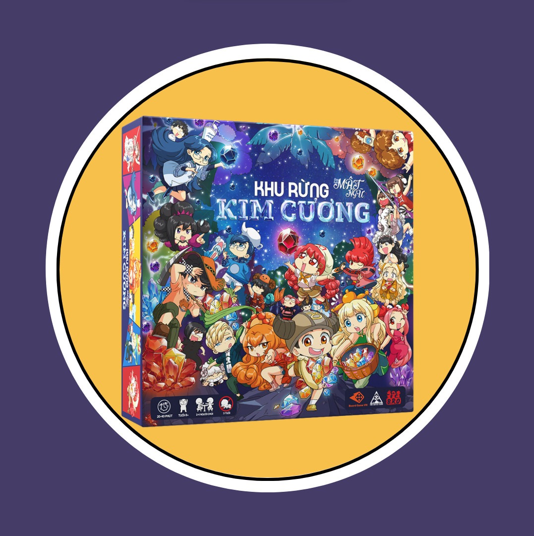 Khu rừng kim cương – Board Game Việt Nam – 3kg