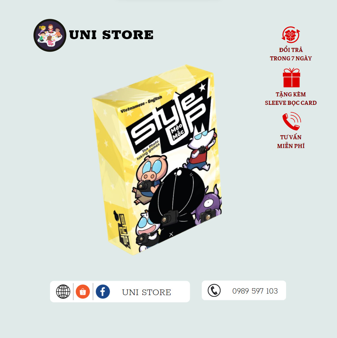 Mèo Mốc - Board Game Việt Nam - 45 lá bài