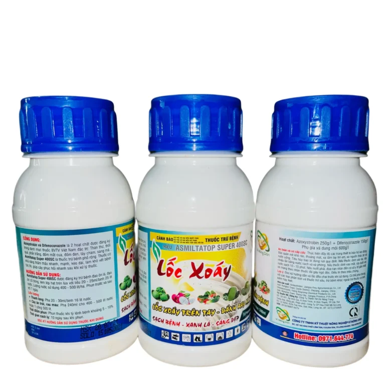 THUỐC TRỪ BỆNH HIỆU ASMILTATOP SUPER 400SC – LỐC XOÁY