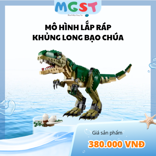 Mô hình LEGO lắp ráp Khủng Long Bạo Chúa