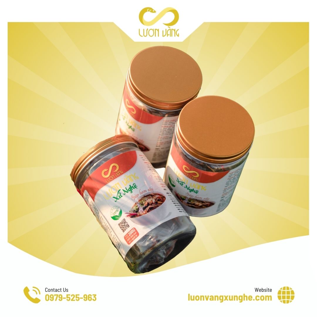 Súp Lươn Sấy - 200 Gram - Lươn Vàng Xứ Nghệ