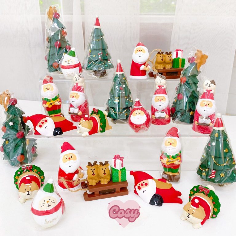 Tượng trưng bày trang trí Xmas Santa Claus