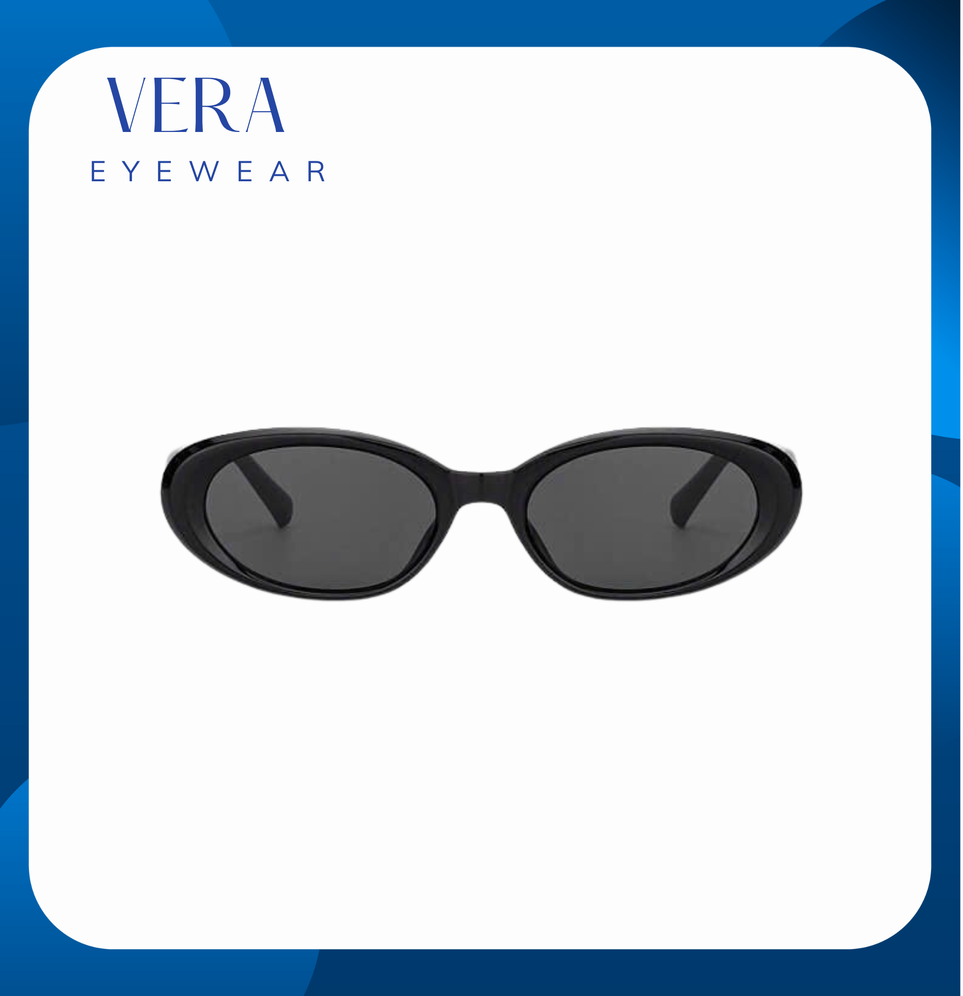 Kính dáng tròn Selina - Màu đen