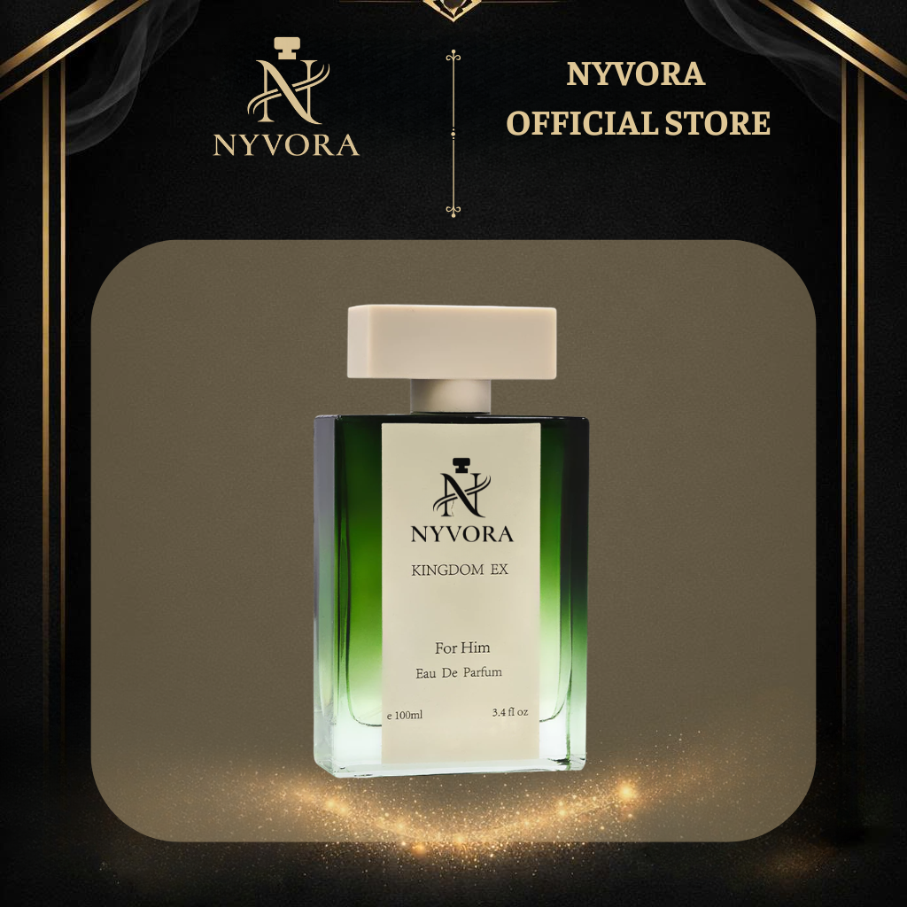 Nước Hoa Nam NYVORA Kingdom EX - Eau De Parfum 100ml - Hương Thơm Tươi Mát, Sang Trọng, Đẳng Cấp Quý Tộc - Chính Hãng