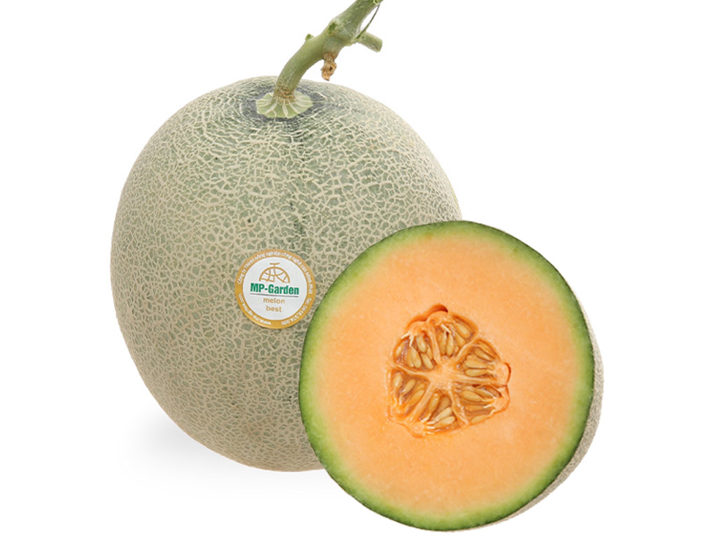 Dưa lưới ruột cam trái từ 1.3kg