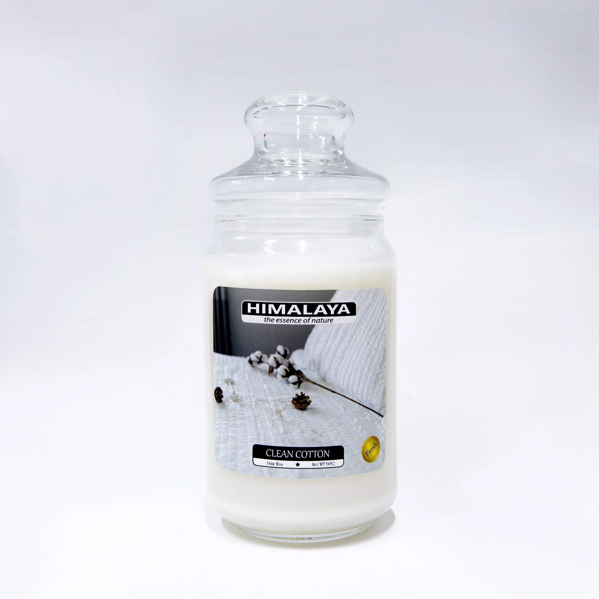 Nến thơm Himalaya hương hỗn hợp Clean Cotton