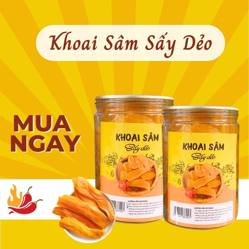 Khoai sâm sấy dẻo