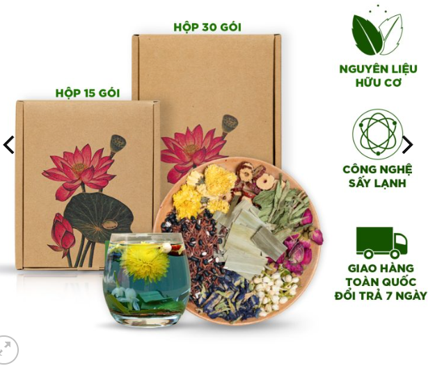 Trà Gạo Lứt Thảo Mộc