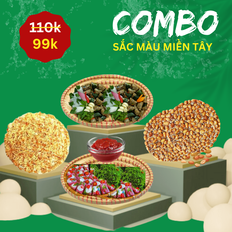Combo sắc màu miền Tây