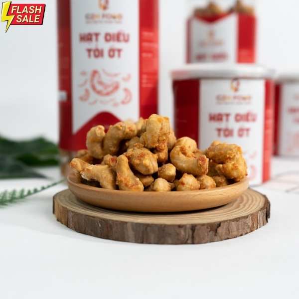 Hạt Điều Rang Tỏi Ớt