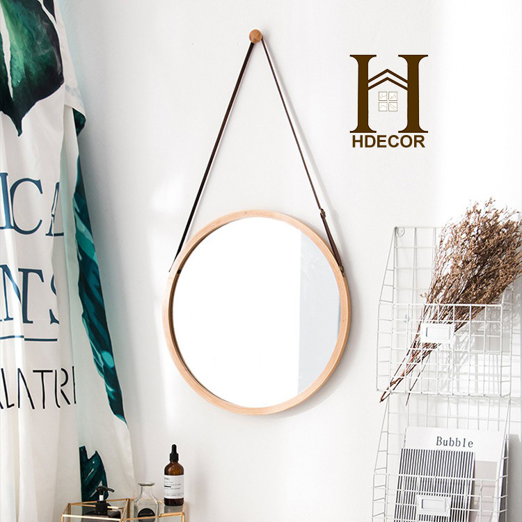 Gương tròn treo tường