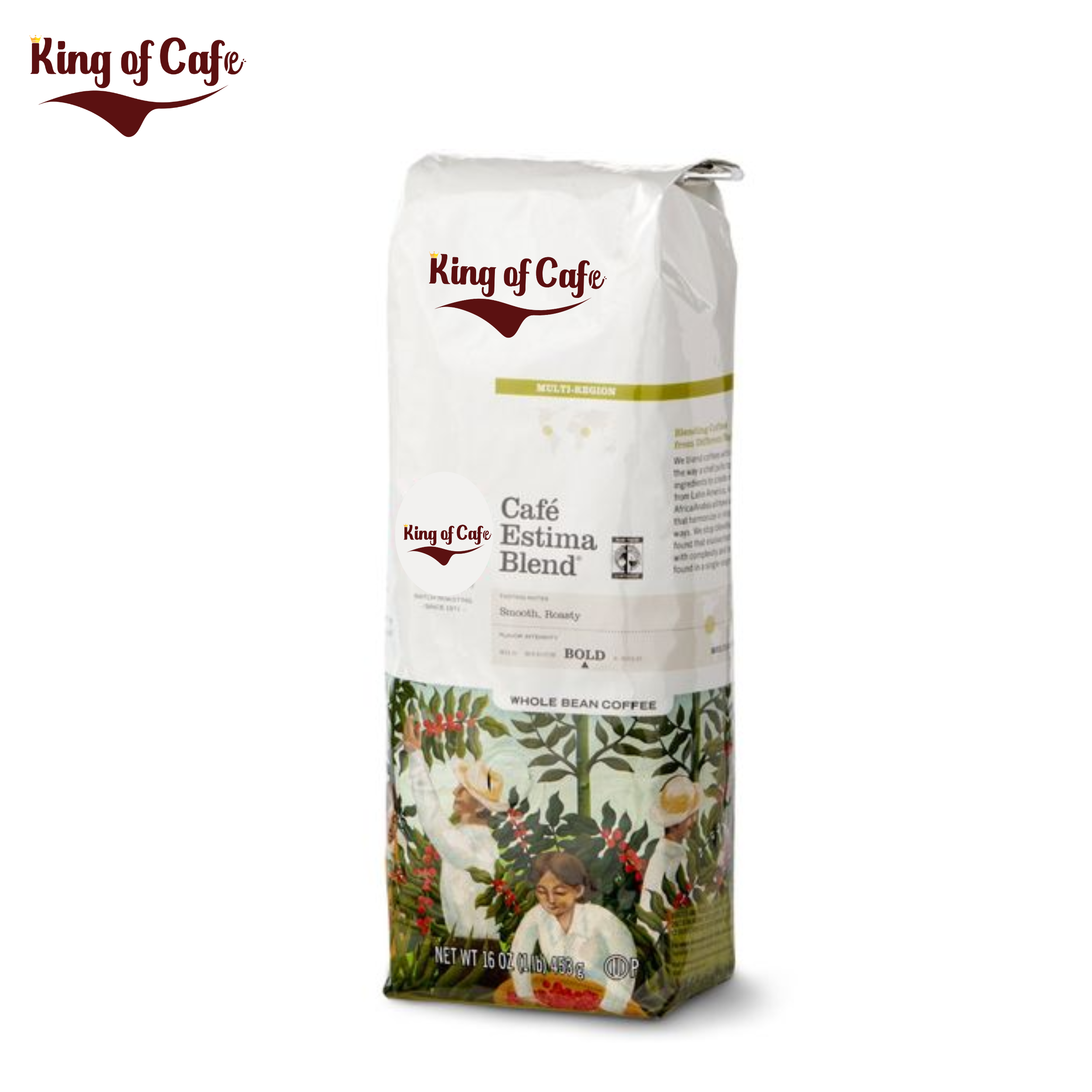 Cà phê bột nguyên chất King Cafe vị nguyên bản