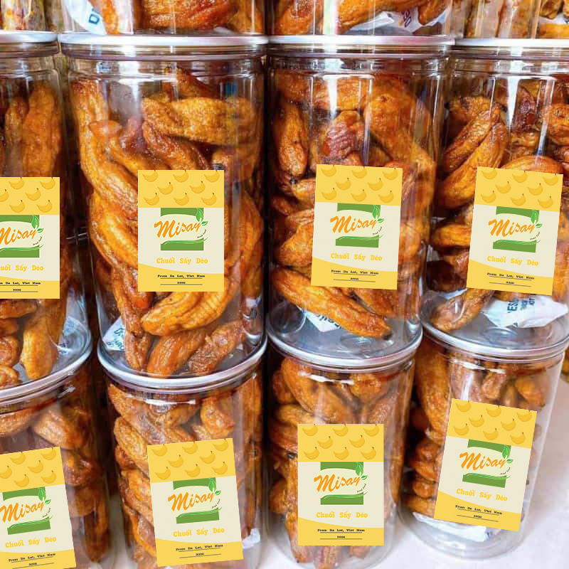 Chuối sấy dẻo Misay_300G