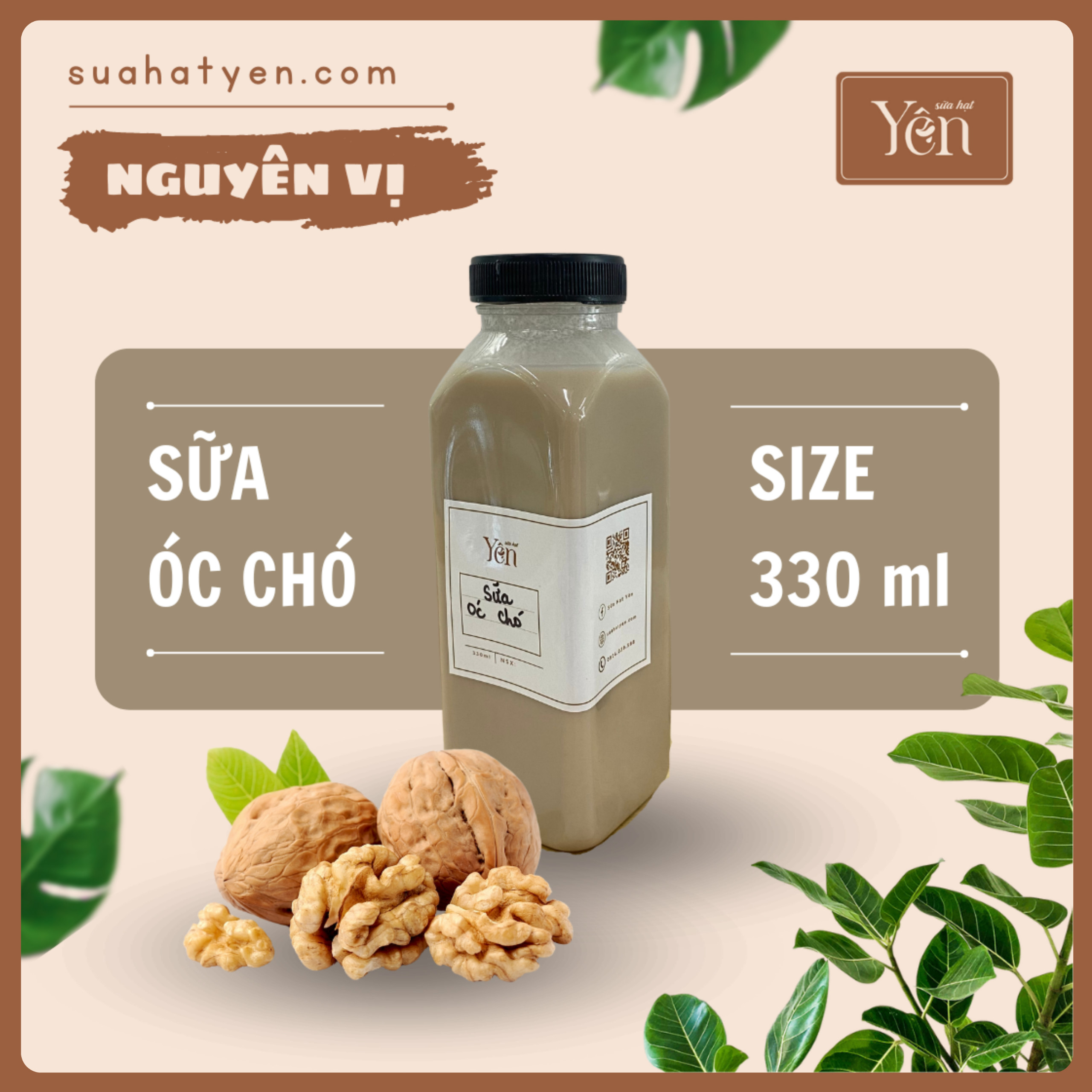 Sữa Óc Chó Nguyên Vị