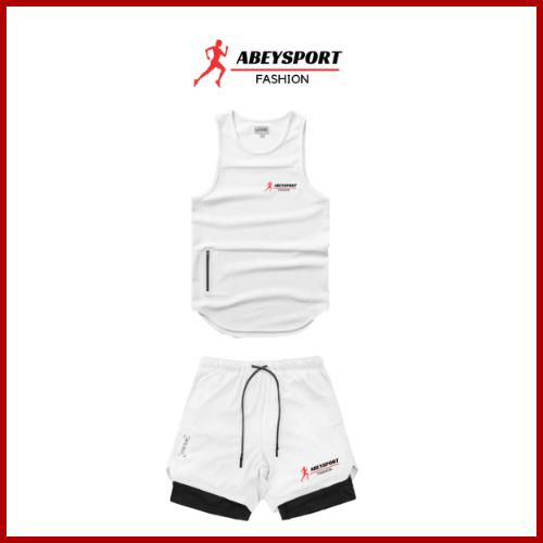 Set thể thao nam áo ba lỗ ABEY