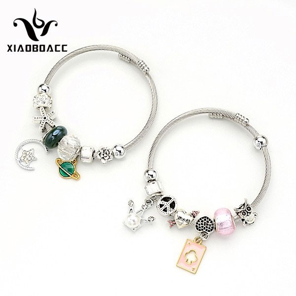 Vòng Tay Kết Hạt Phong Cách Hàn Quốc Thời Trang Dành Cho Nữ