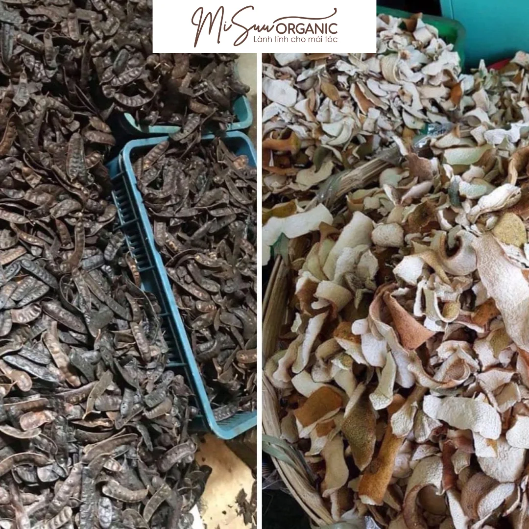 Gói Gội Đầu 2 Thành Phần MiSuu Organic