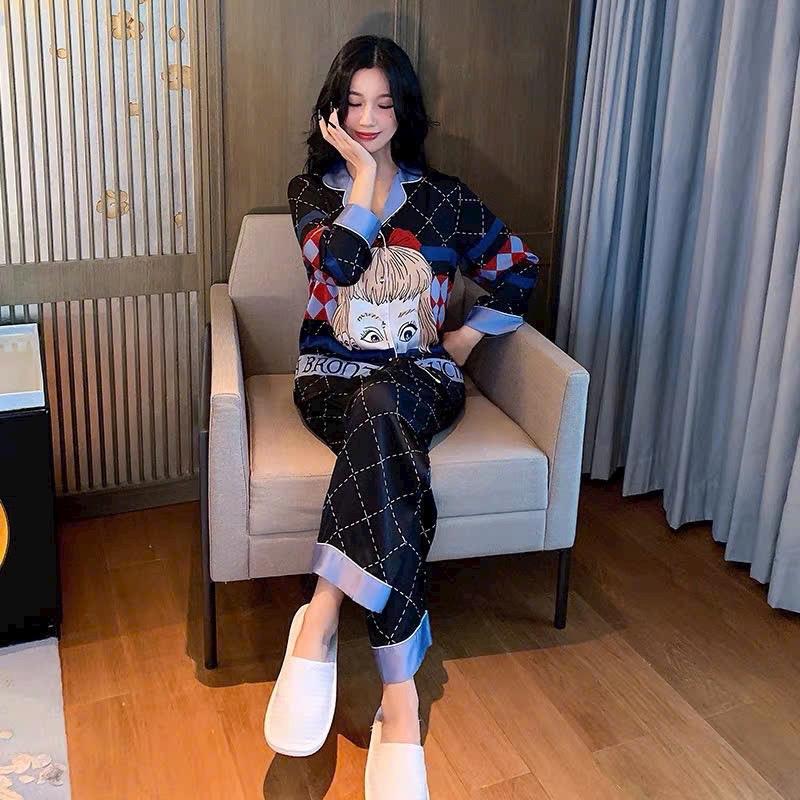 Pijama Lụa Black Bronze Lucia