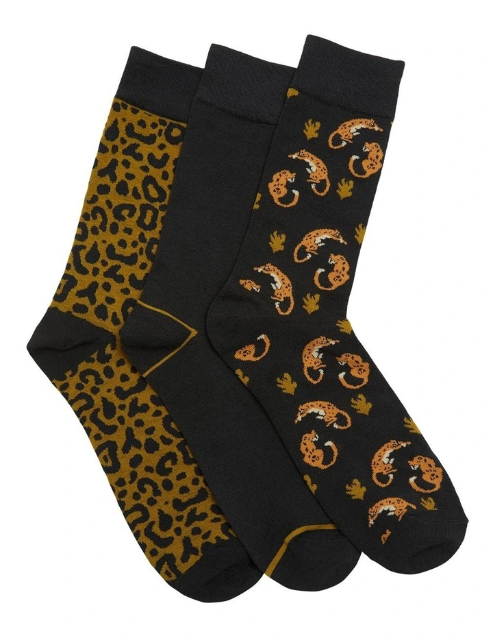 Combo 3 tất Zed Black