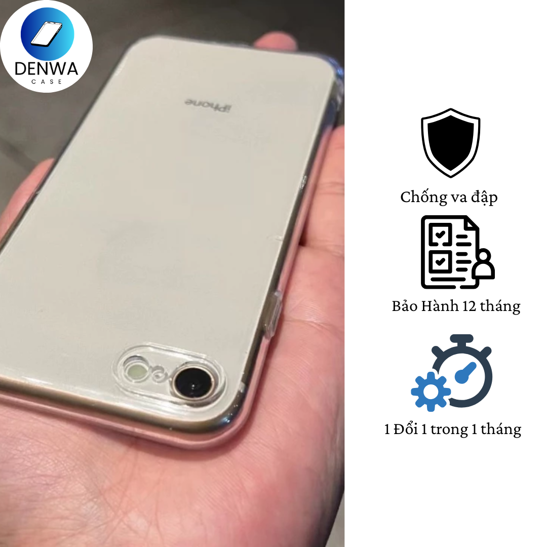 Thẻ Ốp Điện Thoại Silicon Trong Suốt Cho iphone 7 / 8 6s 6plus se 7 8 plus x xs max xr 11 12 13 14 15 pro max 14plus 15plus