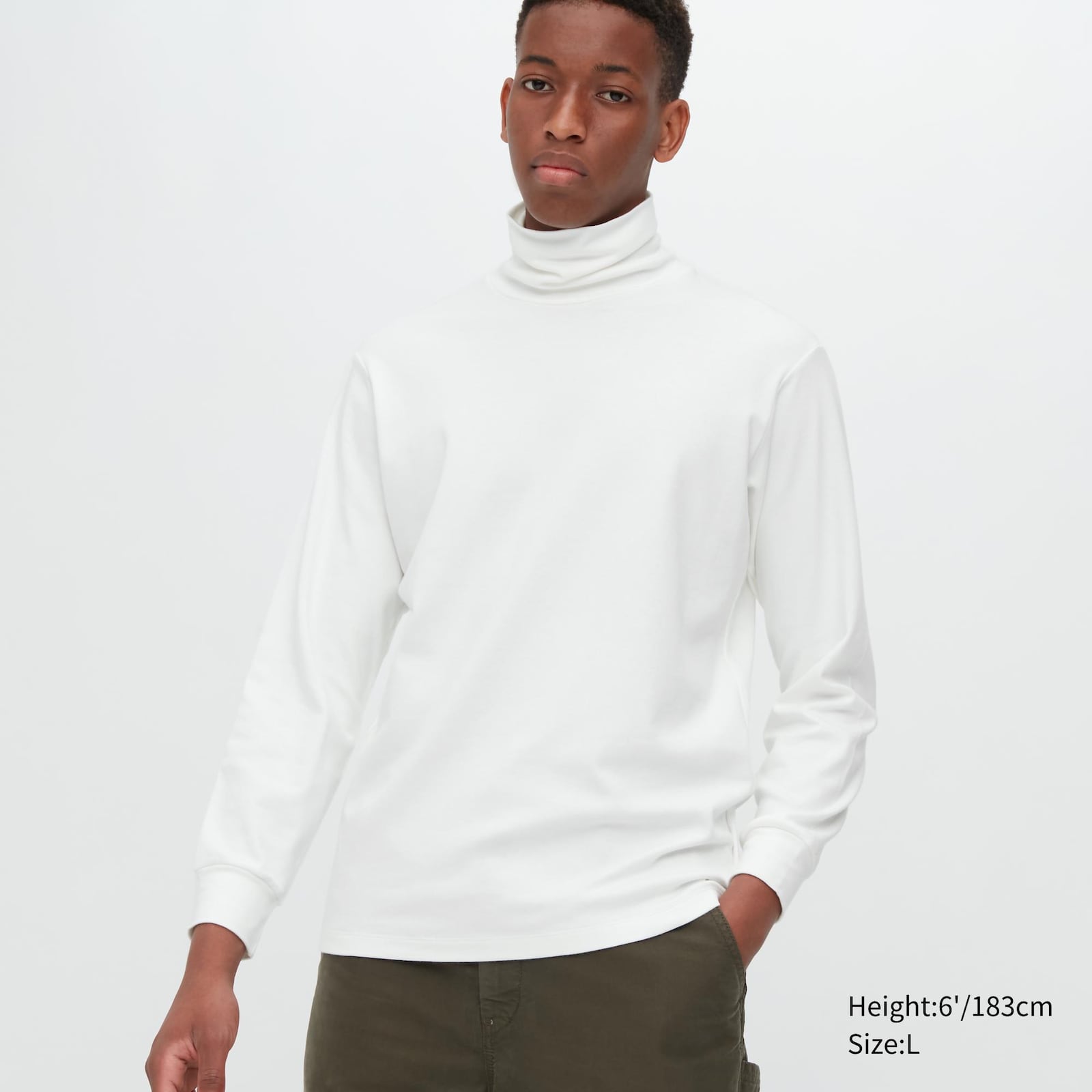 Soft Touch Turtleneck Long Sleeve T-Shirt