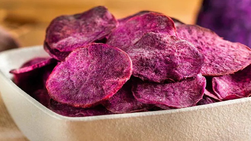 Khoai lang tím sấy - 500g