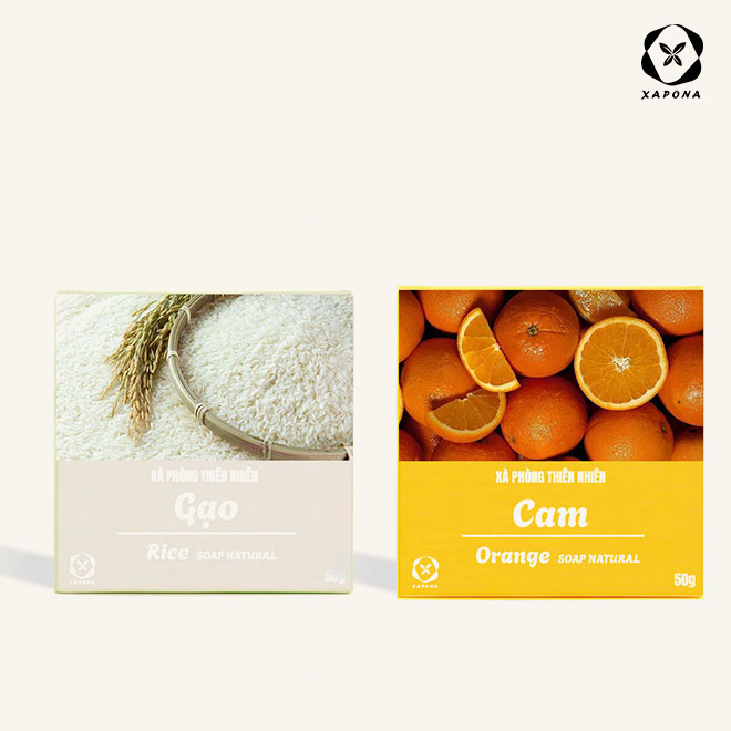 Xà phòng Gạo và Cam