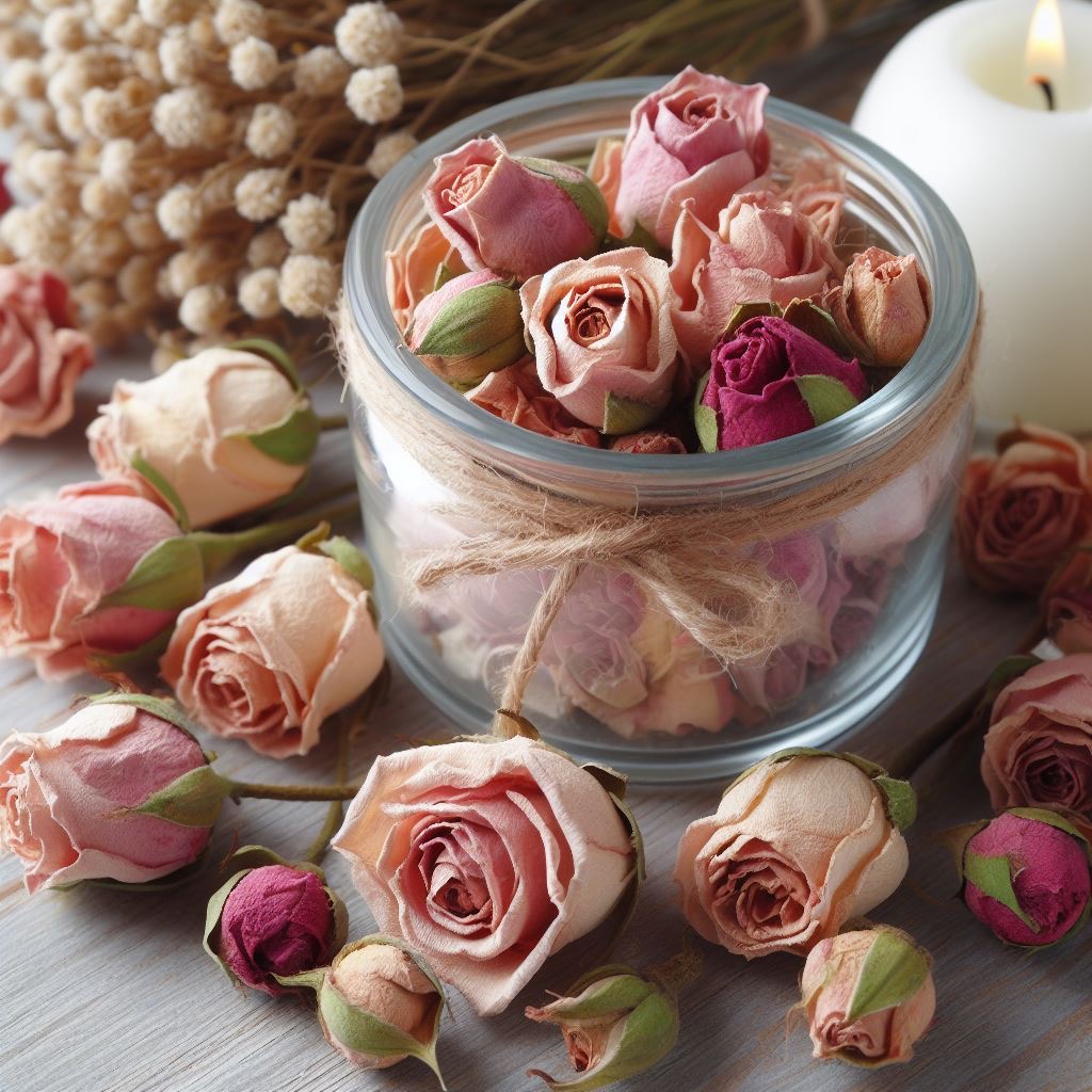 Phụ Kiến Euphoria - Hoa Baby trang trí nến thơm