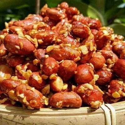 ĐẬU PHỘNG CHÁY TỎI - 500G