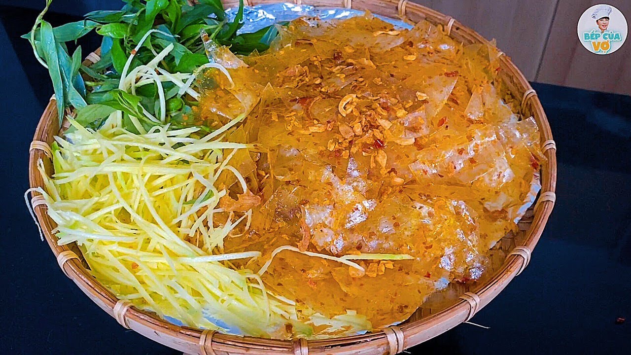 Bánh tráng sate Long An