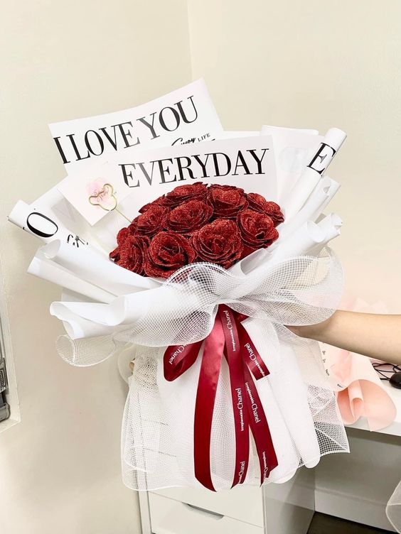 Bó Hoa Sáp Thơm Vĩnh Cửu