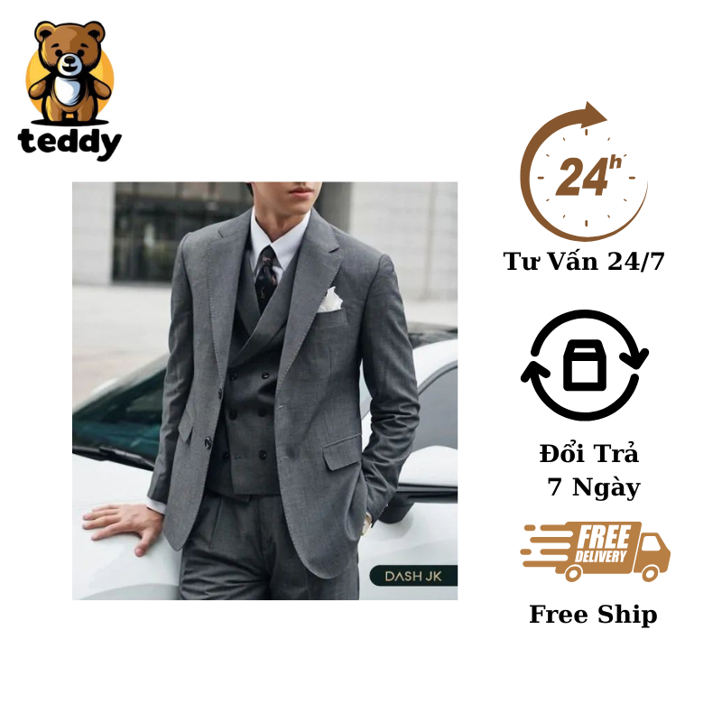 Áo Vest Nam Hàn Quốc 100% cotton thoáng mát