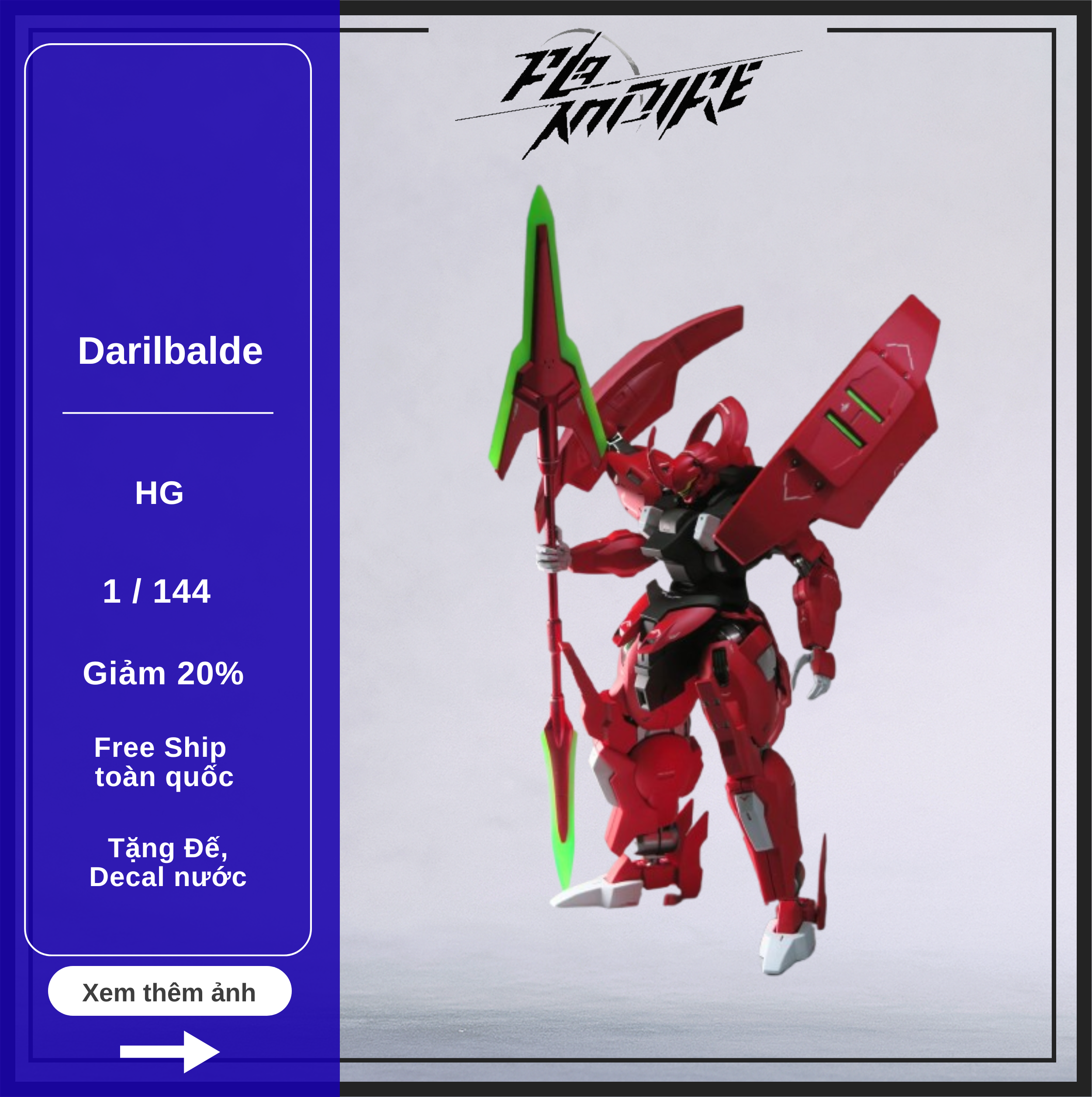 Mô hình Darilbalde – HG 1/144 – Gundam the Witch from Mercury