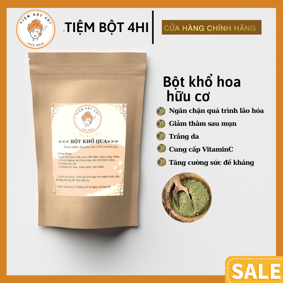 Bột Khổ Qua Hữu Cơ Tiệm Bột 4Hi
