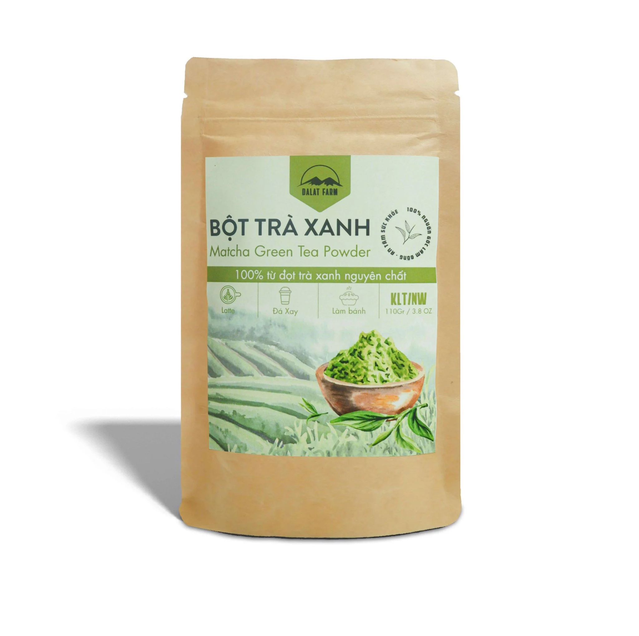 Bột Matcha trà xanh - Túi 110g
