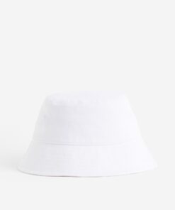 Mũ bucket Trắng
