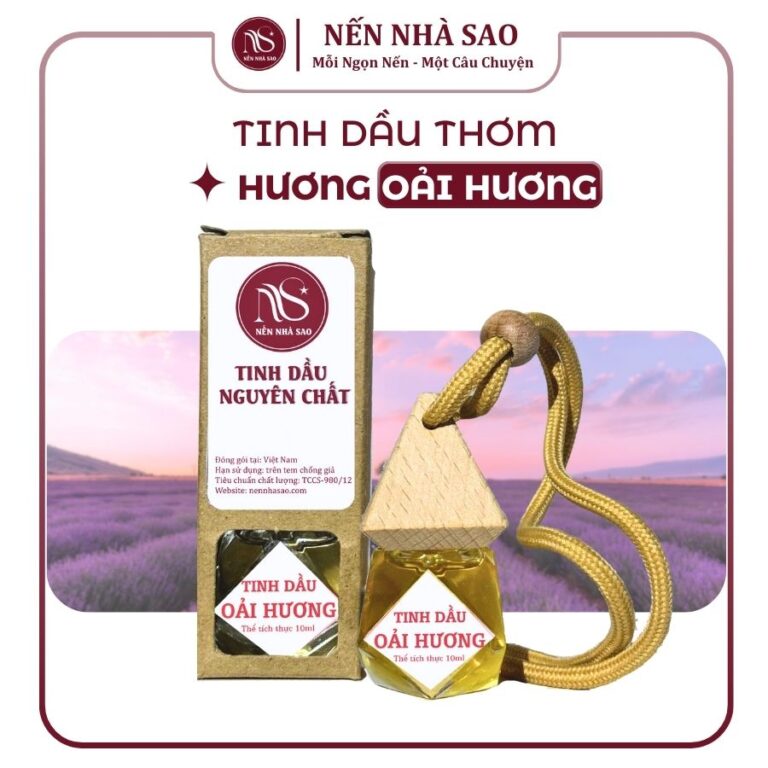 Tinh Dầu Thơm Treo Ô TÔ NNS Oải Hương