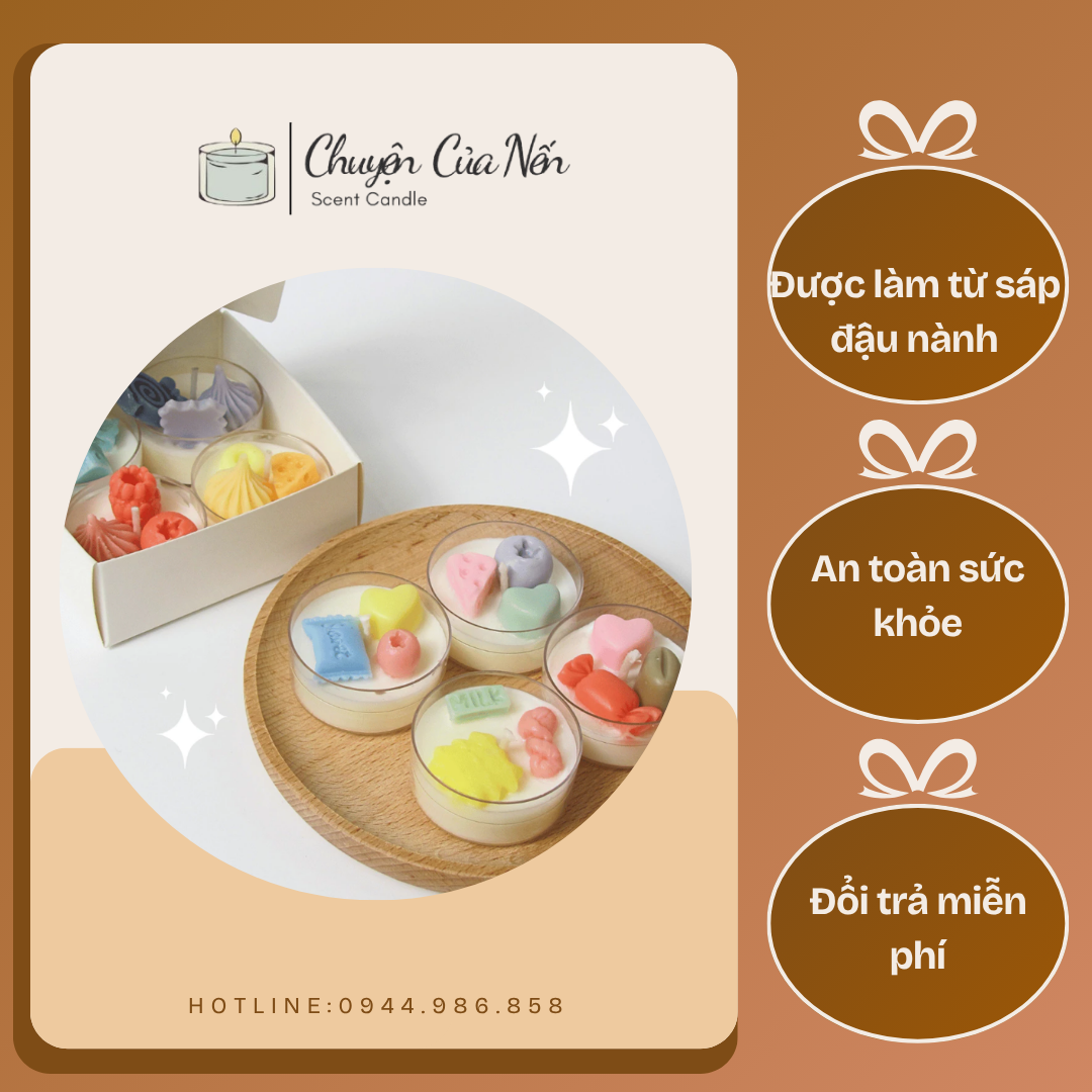 Nến Thơm Tealight Mini – Chuyện Của Nến