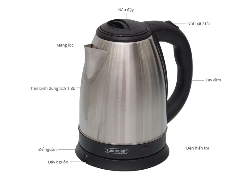 Bình siêu tốc Sunhouse