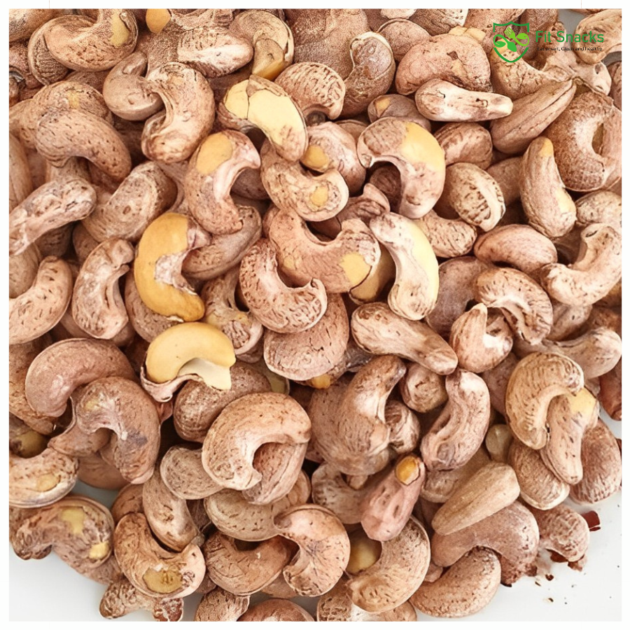 Hạt điều rang muối nguyên vỏ lục 500g Bình Phước | Fit Snacks