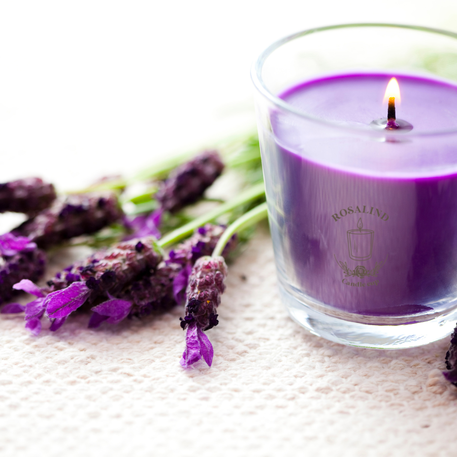 Nến thơm handmade hương Hoa Đậu Biếc Rosalind
