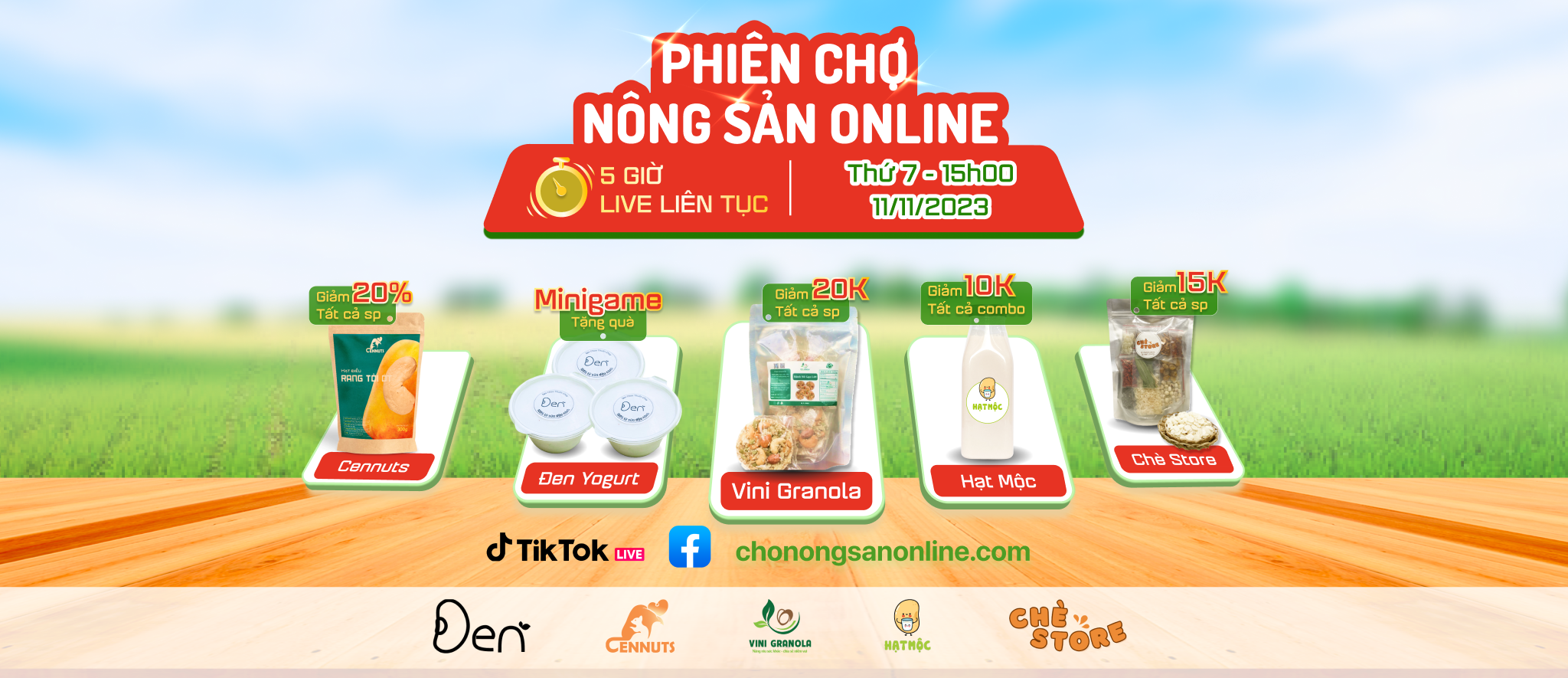 Chợ Nông Sản Online promo