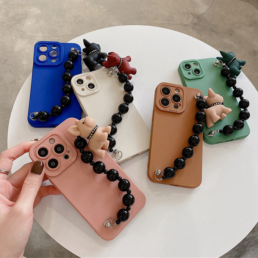 Ốp Điện Thoại Silicon Mềm Hình Cún Dễ Thương Cho iPhone 13 12 11 Pro MAX Mini X XR XS MAX 6 6S 7 8 Plus SE 2020 11pro 12pro